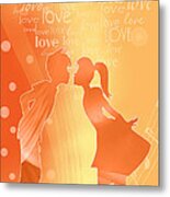 Be My Valentine Metal Print