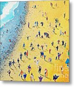 Beachcombing Metal Print