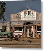 Beans For Sale Metal Print