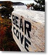 Bear Cove Metal Print