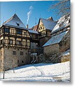 Beautiful Old Town Bebenhausen Near Tuebingen Germany Metal Print