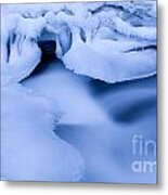Beauty Of Winter Ice Canada 10 Metal Print
