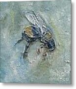 Bee Bumble Metal Print