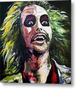 Beetlejuice Metal Print