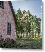 Behind The House Metal Print