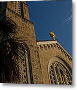 Bell Tower At St Sophia Metal Print