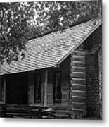 Belle Meade Log Cabin Metal Print