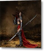 Bellona Goddess Of War Metal Print