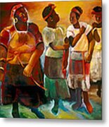 Bermuda Dancers Metal Print