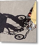 Bicycle Taxi In Havana Cuba Metal Print