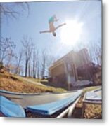 Big Air Metal Print