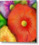 Big Blooms Metal Print