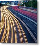 Big D Freeway Metal Print