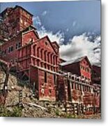 Big Red Mine Metal Print