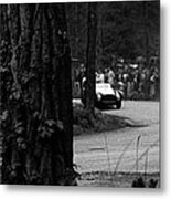 Bill Pollack And Phil Hill At Pebble Beach Road Races 1953 Metal Print