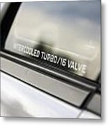 Birthday Car - Intercooled Turbo 16 Valve Metal Print