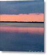 Black Hammock Sunset Metal Print