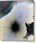 Black Hole Metal Print