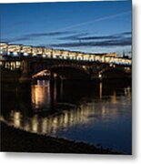 Blackfriars Bridge - London U K Metal Print