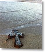 Blessing In The Sand Metal Print