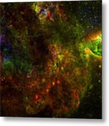 Blooms In Space Metal Print