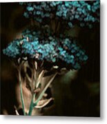 Blue Bouquet Metal Print