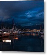 Blue Hour - Stanley Park Marina - Vancouver - British Columbia - Canada Metal Print