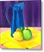 Blue Jug Metal Print