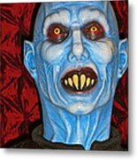 Blue Vampire Metal Print