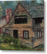 Blueberry Cottage At Twin Lake Village Metal Print