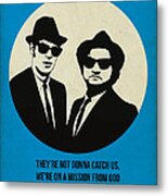 Blues Brothers Poster Metal Print