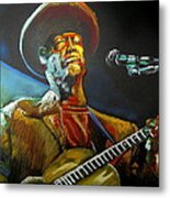 Blues Man Metal Print