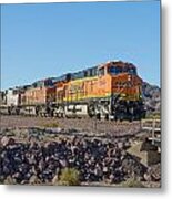 Bnsf 7649 Metal Print