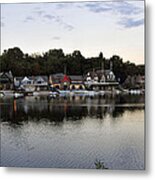 Boat House Row 1 Metal Print