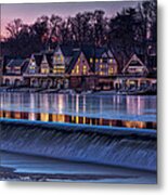 Boathouse Row Metal Print