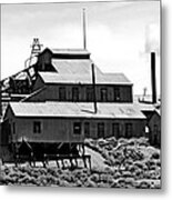 Bodie Gold Mine And Mill Metal Print