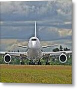 Boeing 747-800 Metal Print