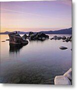 Bonsai Rock, North Lake Tahoe - Usa Metal Print