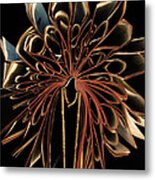 Book Flower Metal Print