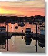 Boothbay Sunset 1 Metal Print