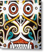 Borneo Shield Ornaments Metal Print