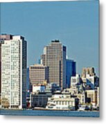 Boston Cityscape Metal Print