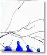 Bottles And Branches Metal Print