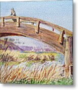 Breezy Day At The Marina Metal Print