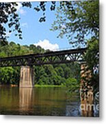 Bridge Crossing The Potomac River Metal Print