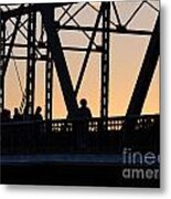 Bridge Scenes August - 2 Metal Print