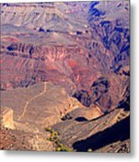 Bright Angel Trail Grand Canyon Arizona Metal Print