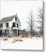 Brighter Days - The Abandoned Farmhouse Of A Serial Killer Metal Print