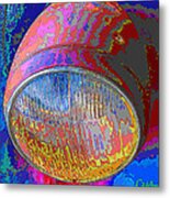 Brilliant Headlight Metal Print