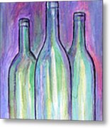 Bring The Wine Metal Print